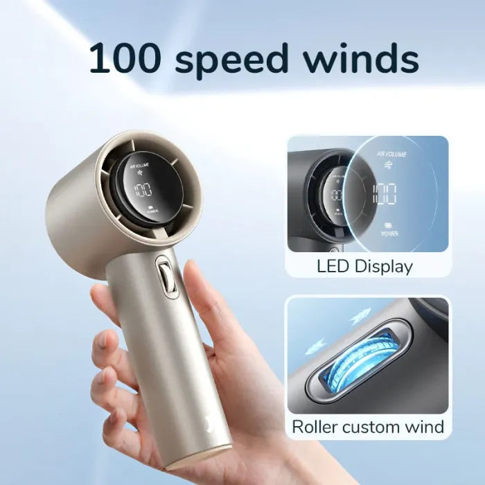 LuxeLady Handheld Turbo Fan